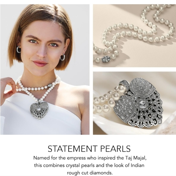 ◇Brighton Mumtaz Pearl Necklace◇ - Picture 9 of 13